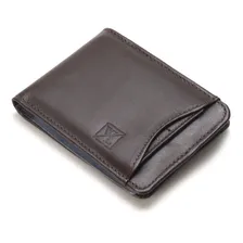 Carteira Masculina Couro LegĂtimo Porta Moedas Porta CartĂŁo Rg Cnh Notas MĂ©dia De Couro Carteira De Bolço Masculina Foto mini 1