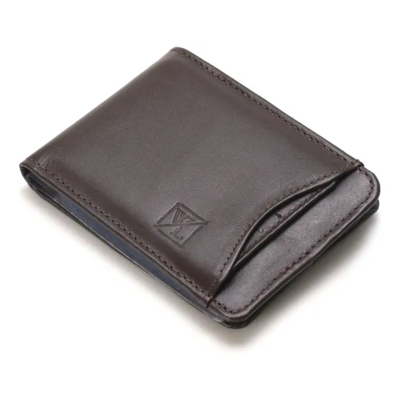Carteira Masculina Couro LegĂtimo Porta Moedas Porta CartĂŁo Rg Cnh Notas MĂ©dia De Couro Carteira De Bolço Masculina Foto 1