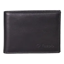 Carteira Masculina Fasolo H013 Couro Legítimo Espaço Cheque Foto mini  3