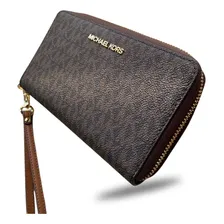 Carteira Michael Kors Monograma Marrom Foto mini 4