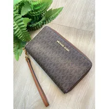 Carteira Michael Kors Monograma Marrom Foto mini 2