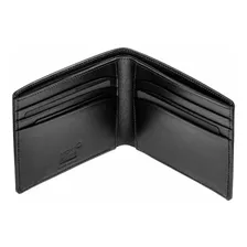 Carteira Montblanc Meisterstück 6cc preto de couro 8.5cm x 11.5cm Foto mini 3