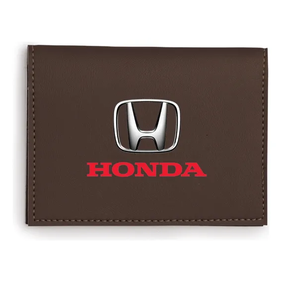 Carteira Porta Documentos Cnh Habilitação Para Honda Foto 1