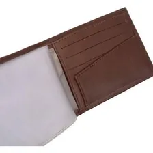 Carteira Social Brown Masculina Em Couro Foto mini 3