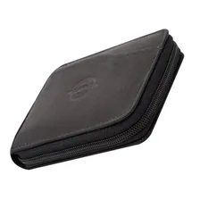 Carteira Ziper Couro Artlux 938 - Preto Foto mini 4