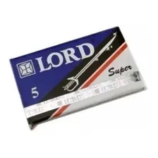 Cartela 10 X 5 Lâminas Para Barbear 50 Lord Super Inox C/ Nf Foto mini 2