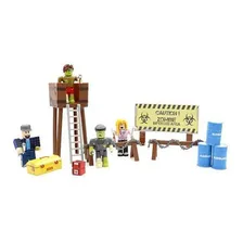 Cartela 4 Boneco Articulado 7cm Roblox Ataque Zumbi Nº15 Foto mini  3