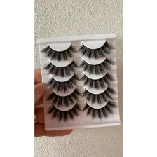 Cartela 5 Pares Cilios Postiços 5d Efeito Volumoso Hinfinity Foto mini  2