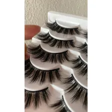 Cartela 5 Pares Cilios Postiços 5d Efeito Volumoso Hinfinity Foto mini 4