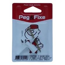 Cartela Bucha Fixacao Drywal 10+parafuso Phillips Peg&fixe K Foto  mini 1