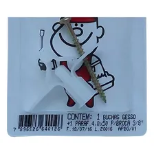 Cartela Bucha Fixacao Drywal 10+parafuso Phillips Peg&fixe K Foto mini  2