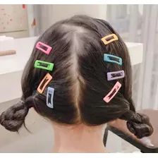 Cartela Com 4 Tic Tac Estrela Grande Glitter Presilha Cabelo Cor Cor 10 Foto mini 2