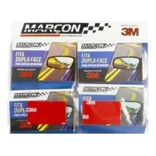 Cartela Fita Dupla Face 3m Espelho Retrovisor Com 10 Rolos Cor Vermelho Liso Foto mini 3