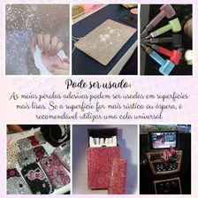 Cartela Strass Chaton 3mm, Cartela Com 840 Unidades Cor Prata 3mm Foto mini 4