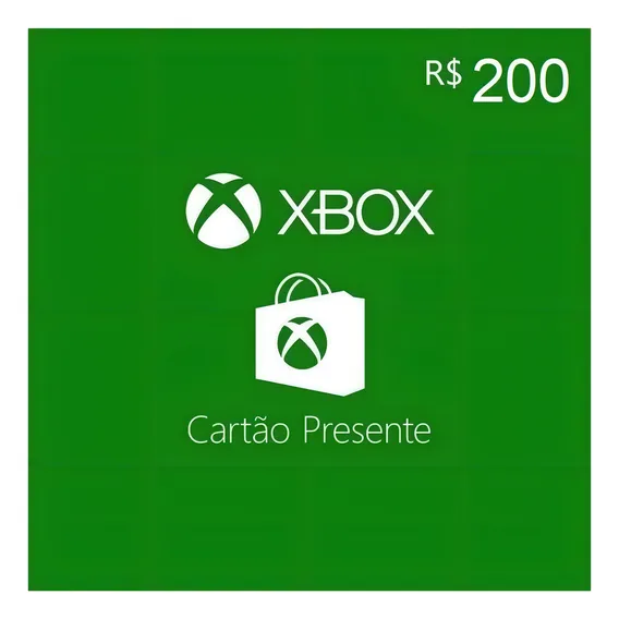 Cartão Cartão Presente Xbox Microsoft R Foto 1