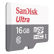 Cartão De Memória 16gb Micro Sd Ultra 80mbs Sandisk Foto mini 2