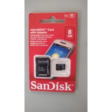 Cartão De Memória 8gb Sandisk Micro Sd Com Adaptador Foto mini 2