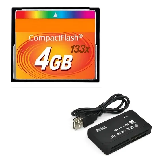 Cartão De Memória Compact Flash 4gb Cf Foto 1