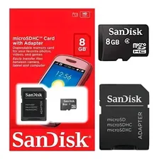 Cartão De Memória Micro Sd 8gb Sandisk Foto mini 2