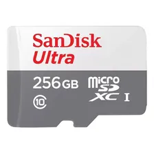 Cartão De Memoria Micro Sd Sandisk 256gb Ultra Classe10 Foto mini 1