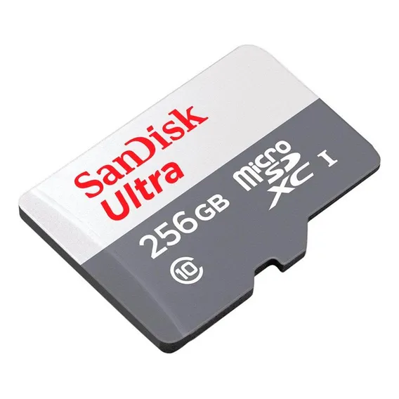 Cartão De Memória Sandisk 256 Gb Ultra Adaptador Foto 1