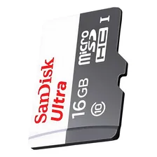 Cartão De Memória Sandisk Micro Sd 16gb Com Adaptador Foto mini 3