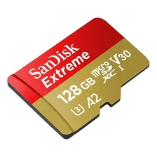 Cartão de memória ScanDisk SDSQXA1-128G-ZN6MA Extreme 128GB Foto mini  2