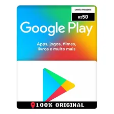 Cartão Google Play Gift Card R Reais Foto mini 1