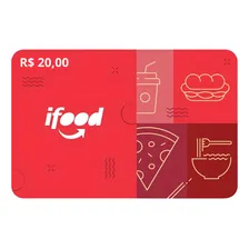 Cartão Ifood 20 Reais Gift Card Foto mini 2