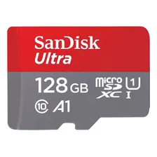 Cartão Memória Micro Sd Sandisk 128gb Microsd Ultra 170mbs Foto mini 1