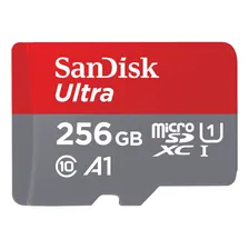 Cartão Memória Micro Sd Sandisk 256gb Micro Sd Ultra 120mbs Foto mini 1