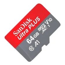 Cart茫o Mem贸ria Micro Sdxc 64gb Ultra Plus 100mbs Sandisk Foto mini 2