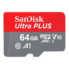 Cart茫o Mem贸ria Micro Sdxc 64gb Ultra Plus 100mbs Sandisk Foto mini 1