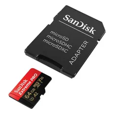 Cartão Memória Sandisk Extreme Pro Micro Sdxc 64gb A2 Foto mini 3