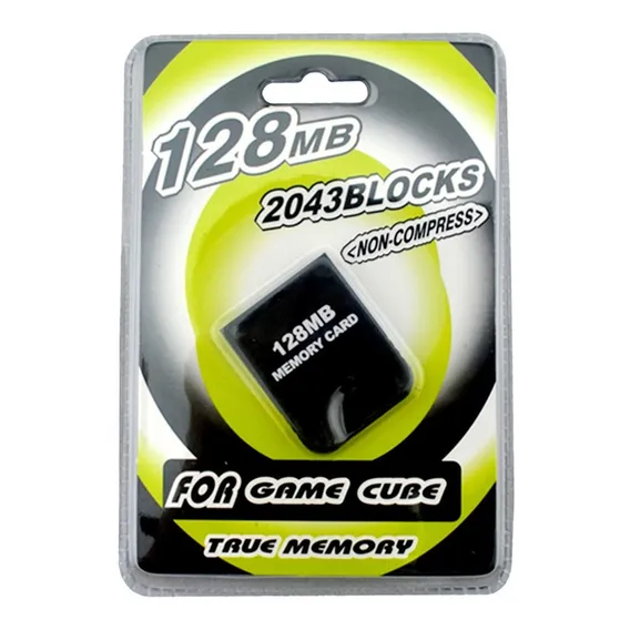 Cartão Memory Card 128mb Nintendo Game Cube Foto 1