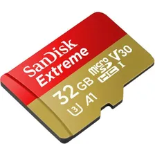 Cartão Micro Sd Sandisk Extreme 32gb 4k Foto mini 1