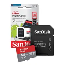 Cartão Micro Sd Sandisk Ultra 128gb Com Adaptador Foto mini 4