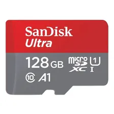 Cartão Micro Sd Sandisk Ultra 128gb Sdxc A1 Foto mini 1
