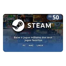 Cartão Presente Steam R Reais Gift Card Digital Foto mini 1