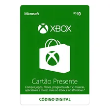 Cartão Presente Xbox Gift Card Microsoft Brasil Reais Foto mini 1
