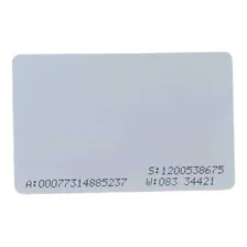 Cartão Pvc Proximidade Iso Rfid 125khz 8504 - 10 Unidades Foto mini 3