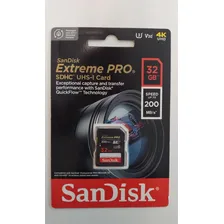 Cartão Sd 32gb Sandisk Extreme Pro 4k Foto mini 2