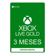 Cartão Xbox Live Xbox Digital de 3 meses Foto mini 1