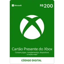 Cartão Xbox Reais Gift Microsoft Brasil Foto mini 1