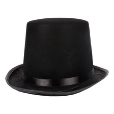 Cartola Mágico Chapéu Acessório Fantasia Festa Circo Adulto Cor Preto Tamanho Único Foto mini 1