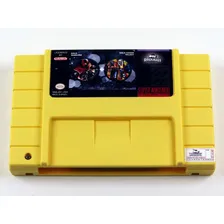 Cartucho 2 Em 1 - Ninja Warriors E Ninja Gaiden Trilogy Snes Foto mini 1