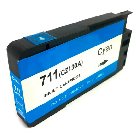 Cartucho Compativel 711xl T120 T520 Ciano 28ml Foto 1