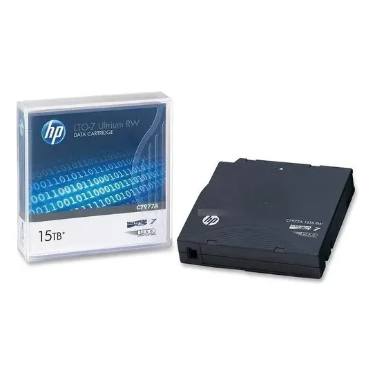 Cartucho de dados regravável Hp Ultrium 15tb Lto-7 C7977a Foto 1