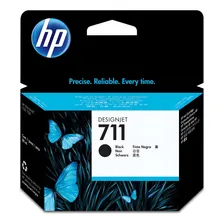 Cartucho de Plotter HP 711 CZ133AB Color Preto Foto mini 1