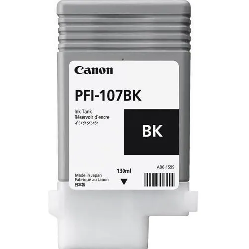Cartucho De Tinta Canon Pfi-107bk Black | Ipf-680 | Ipf-770 Foto 1
